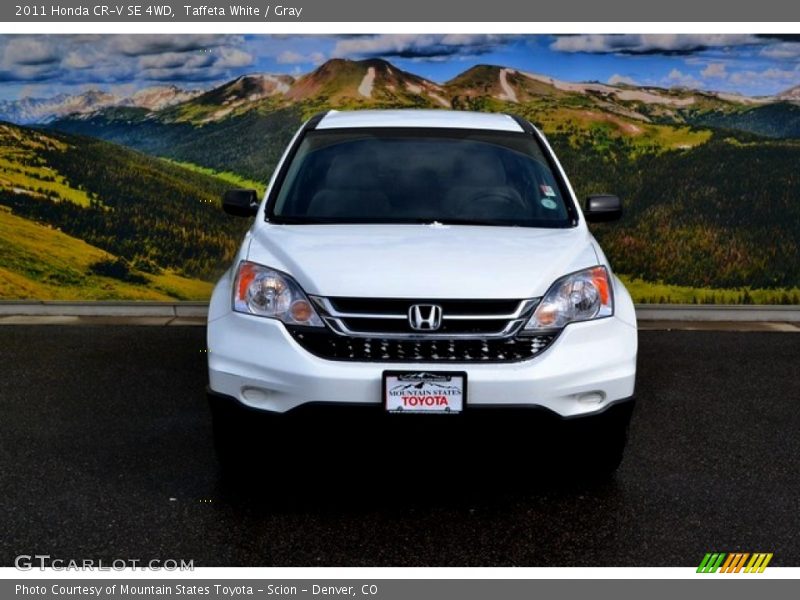 Taffeta White / Gray 2011 Honda CR-V SE 4WD