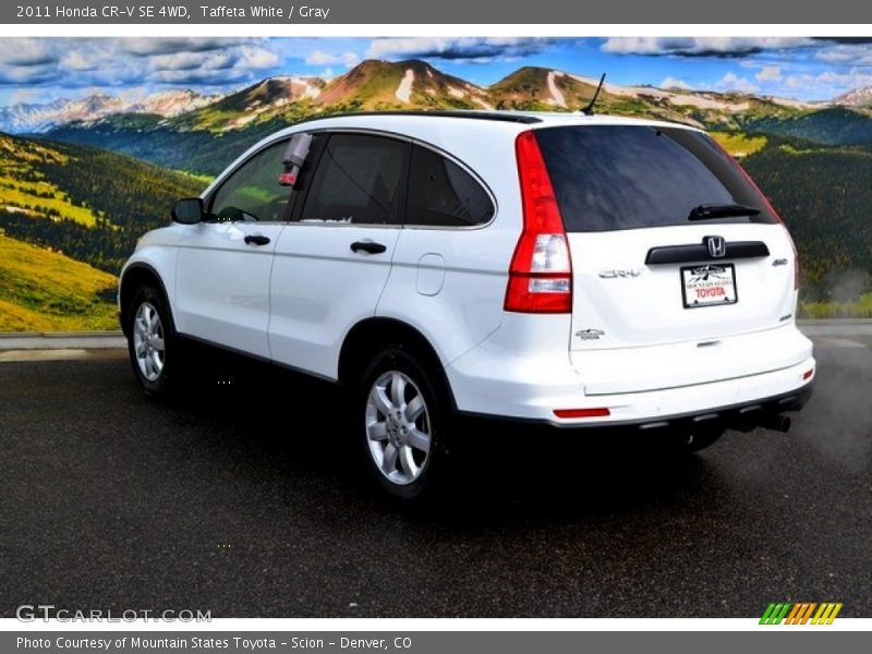 Taffeta White / Gray 2011 Honda CR-V SE 4WD