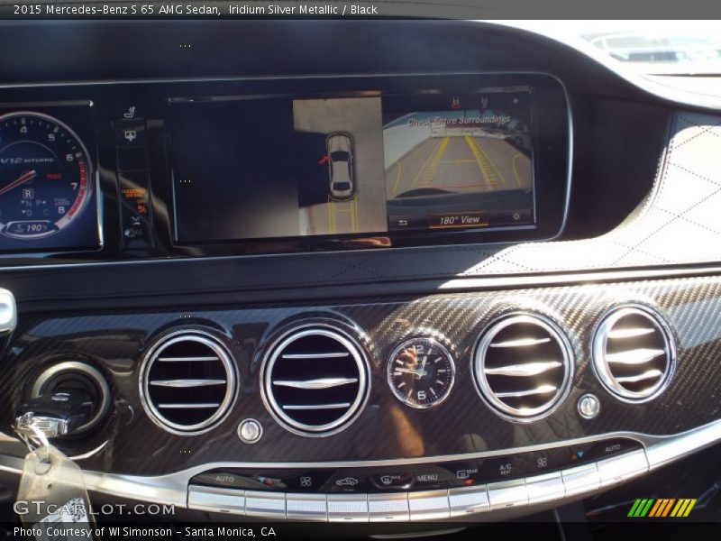 Iridium Silver Metallic / Black 2015 Mercedes-Benz S 65 AMG Sedan