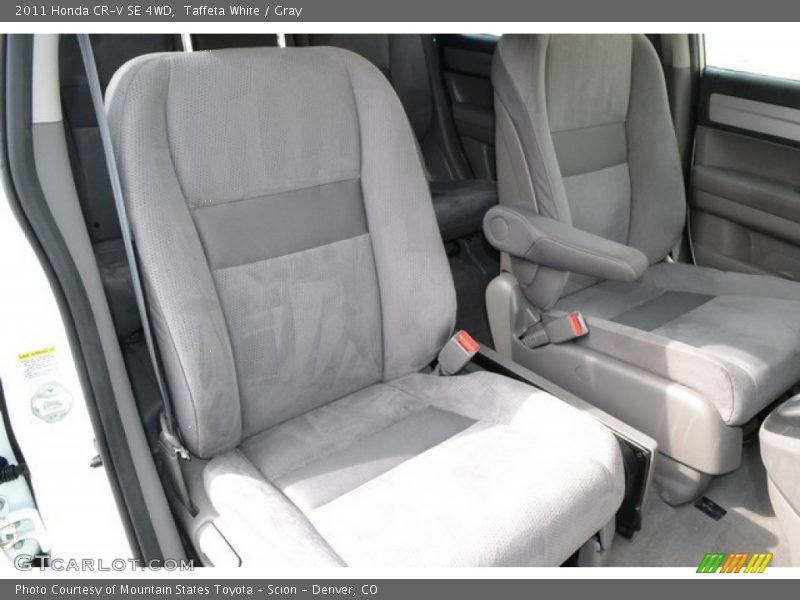 Taffeta White / Gray 2011 Honda CR-V SE 4WD