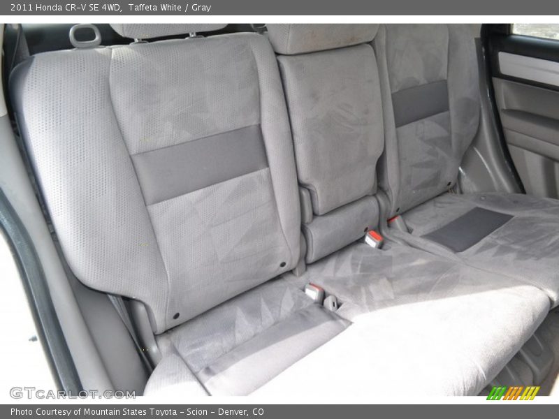 Taffeta White / Gray 2011 Honda CR-V SE 4WD