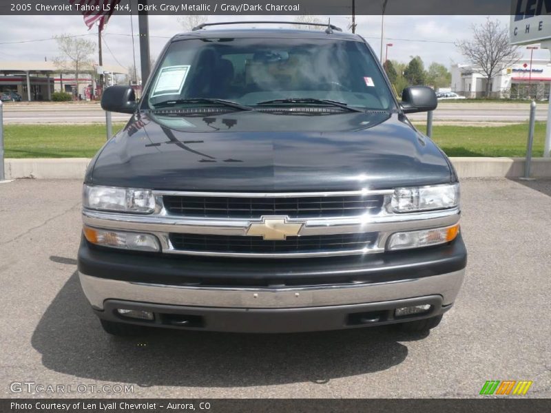 Dark Gray Metallic / Gray/Dark Charcoal 2005 Chevrolet Tahoe LS 4x4
