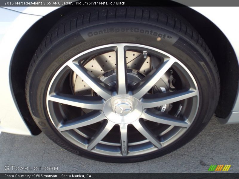 Iridium Silver Metallic / Black 2015 Mercedes-Benz S 65 AMG Sedan