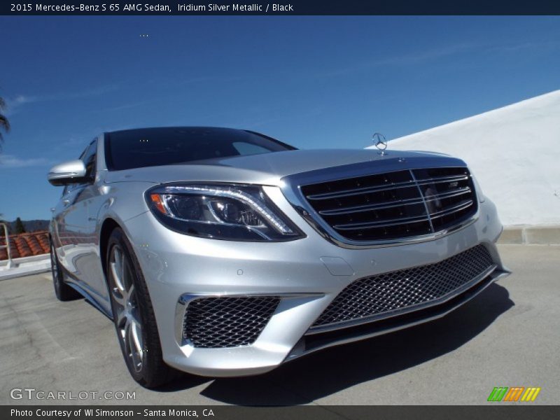 Iridium Silver Metallic / Black 2015 Mercedes-Benz S 65 AMG Sedan
