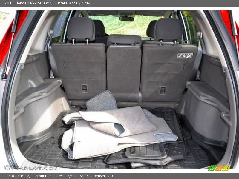 Taffeta White / Gray 2011 Honda CR-V SE 4WD