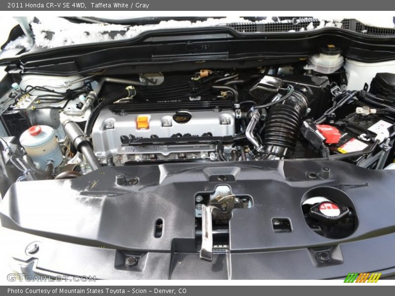 Taffeta White / Gray 2011 Honda CR-V SE 4WD