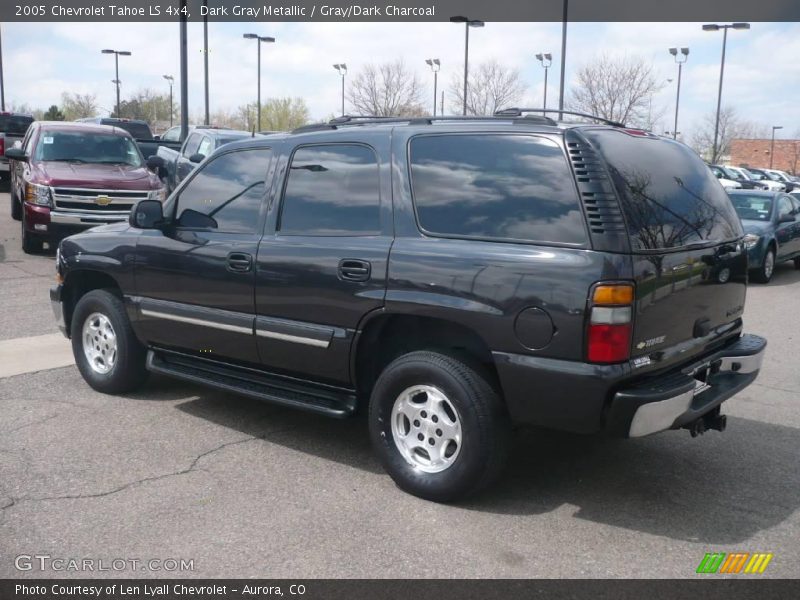 Dark Gray Metallic / Gray/Dark Charcoal 2005 Chevrolet Tahoe LS 4x4