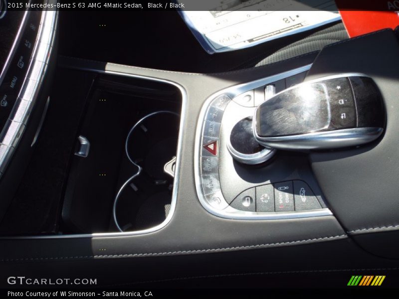 Black / Black 2015 Mercedes-Benz S 63 AMG 4Matic Sedan