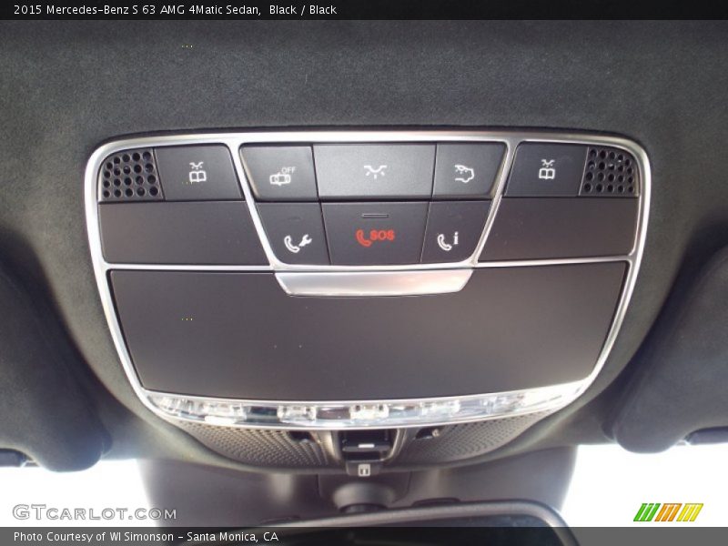 Black / Black 2015 Mercedes-Benz S 63 AMG 4Matic Sedan