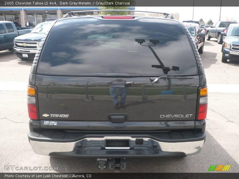 Dark Gray Metallic / Gray/Dark Charcoal 2005 Chevrolet Tahoe LS 4x4