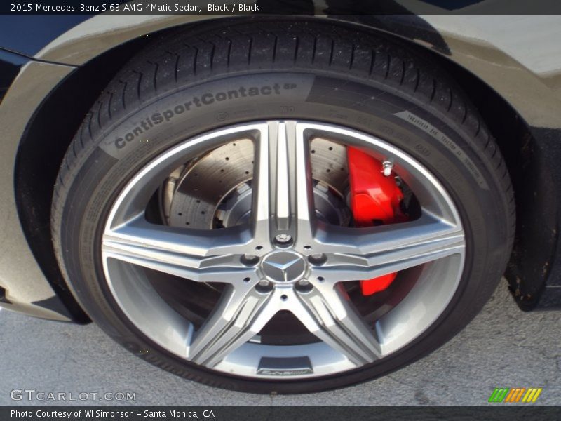 Black / Black 2015 Mercedes-Benz S 63 AMG 4Matic Sedan