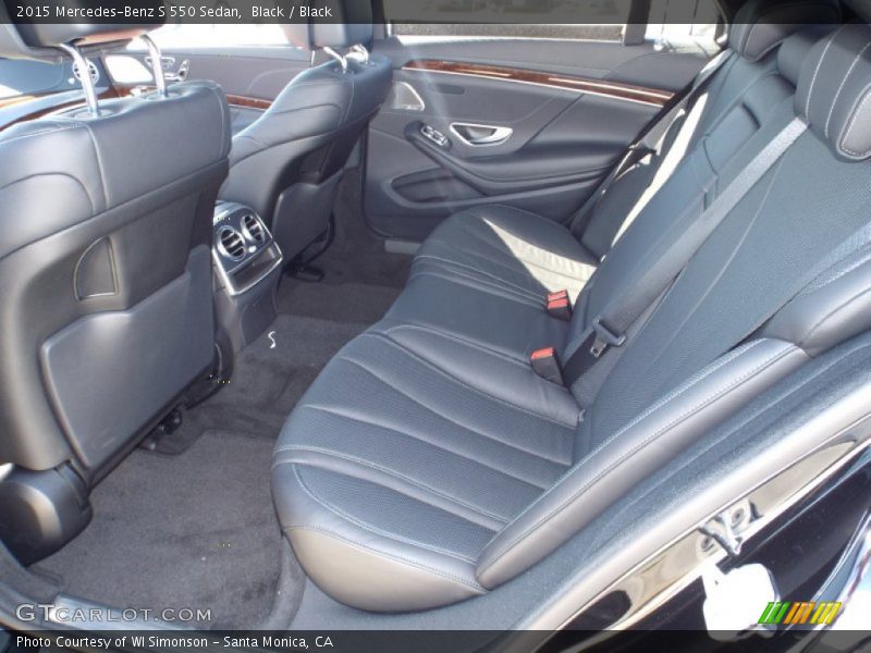 Black / Black 2015 Mercedes-Benz S 550 Sedan