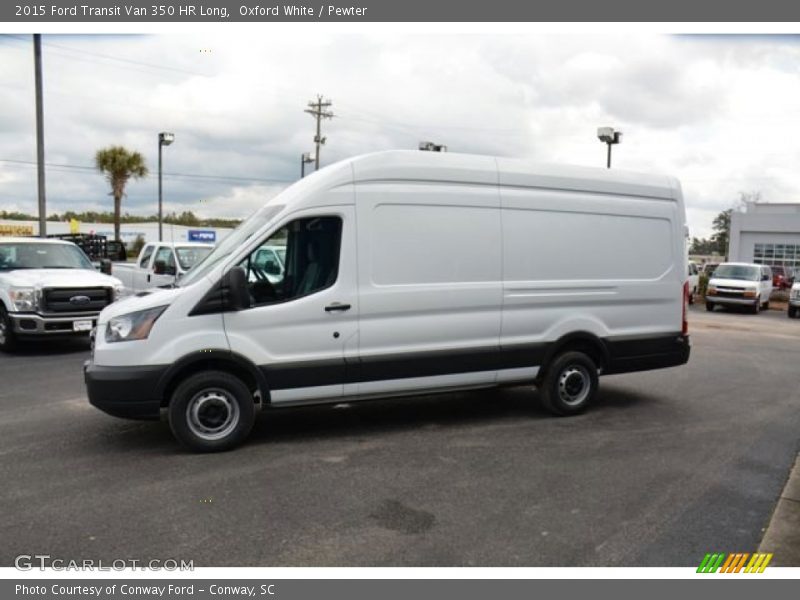  2015 Transit Van 350 HR Long Oxford White