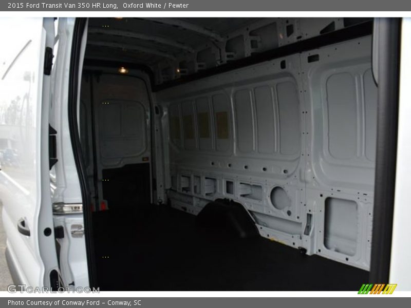 Oxford White / Pewter 2015 Ford Transit Van 350 HR Long