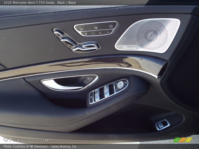 Black / Black 2015 Mercedes-Benz S 550 Sedan