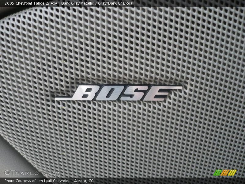Dark Gray Metallic / Gray/Dark Charcoal 2005 Chevrolet Tahoe LS 4x4