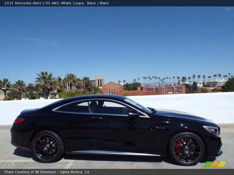 Black / Black 2015 Mercedes-Benz S 63 AMG 4Matic Coupe