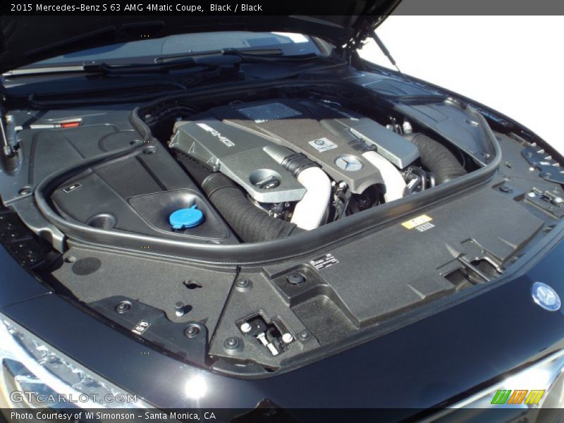 Black / Black 2015 Mercedes-Benz S 63 AMG 4Matic Coupe