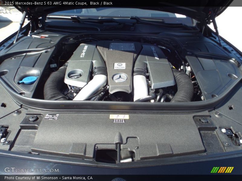 Black / Black 2015 Mercedes-Benz S 63 AMG 4Matic Coupe