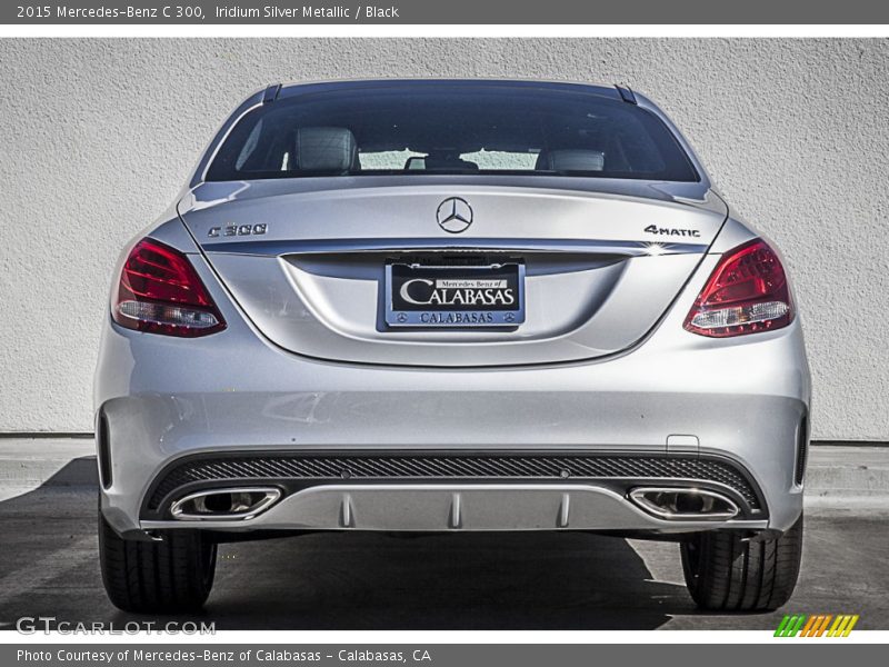 Iridium Silver Metallic / Black 2015 Mercedes-Benz C 300