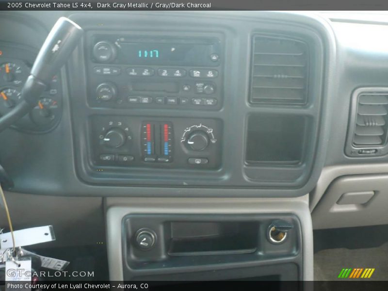 Dark Gray Metallic / Gray/Dark Charcoal 2005 Chevrolet Tahoe LS 4x4