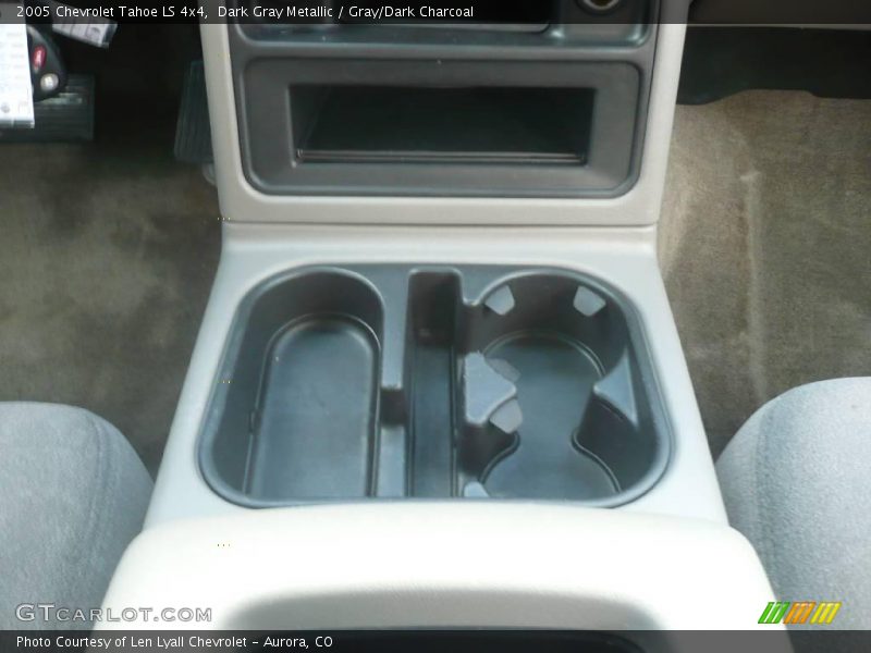 Dark Gray Metallic / Gray/Dark Charcoal 2005 Chevrolet Tahoe LS 4x4