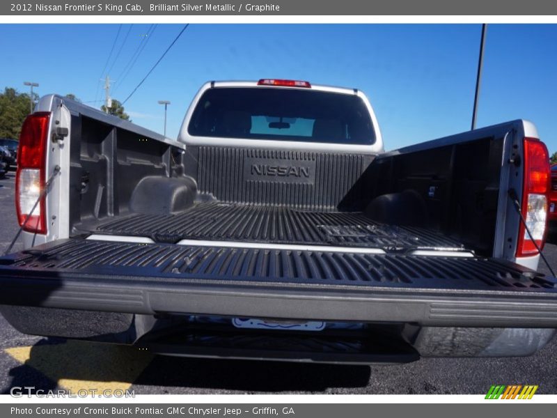 Brilliant Silver Metallic / Graphite 2012 Nissan Frontier S King Cab