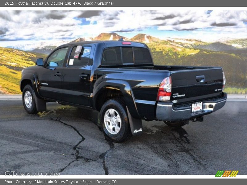  2015 Tacoma V6 Double Cab 4x4 Black