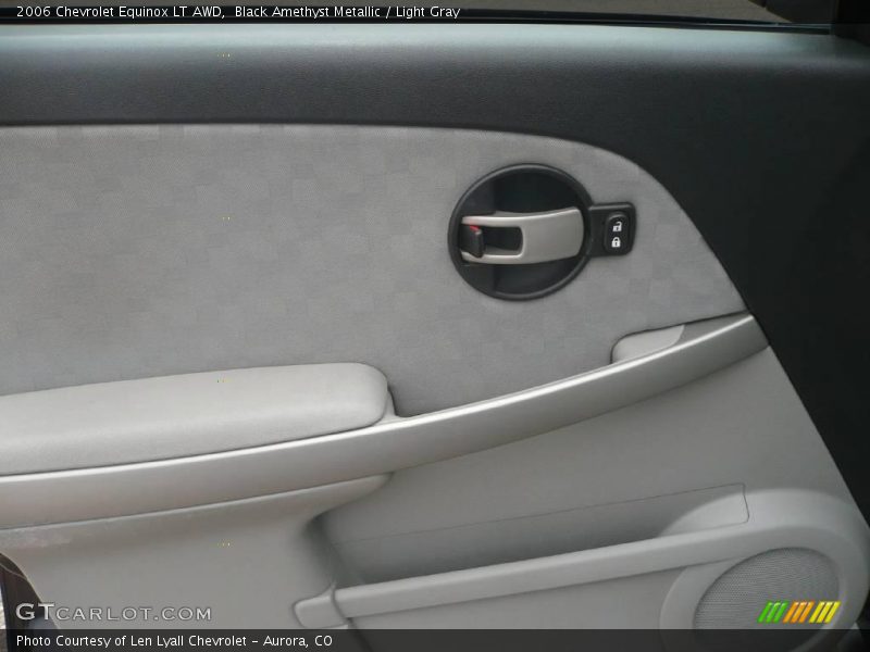 Black Amethyst Metallic / Light Gray 2006 Chevrolet Equinox LT AWD