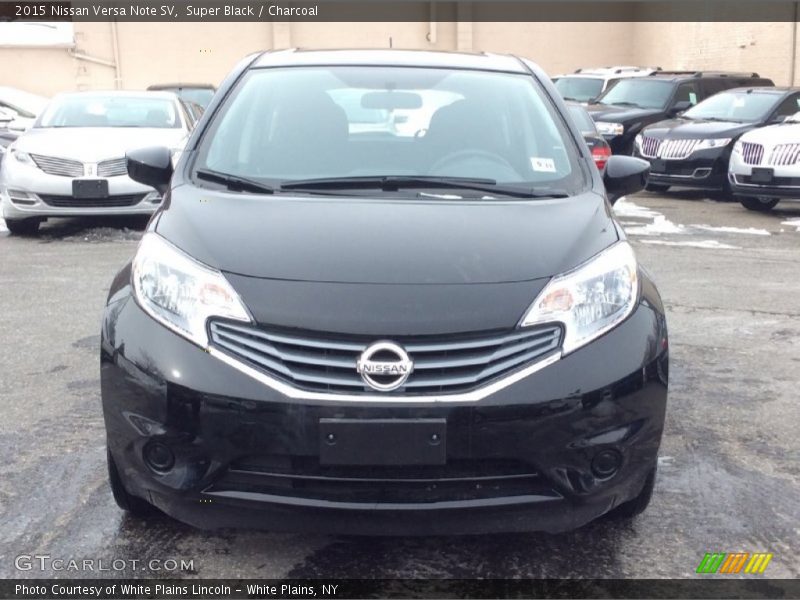 Super Black / Charcoal 2015 Nissan Versa Note SV