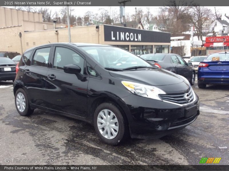 Super Black / Charcoal 2015 Nissan Versa Note SV