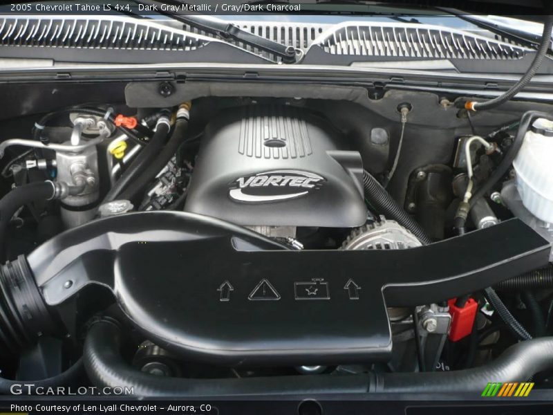 Dark Gray Metallic / Gray/Dark Charcoal 2005 Chevrolet Tahoe LS 4x4