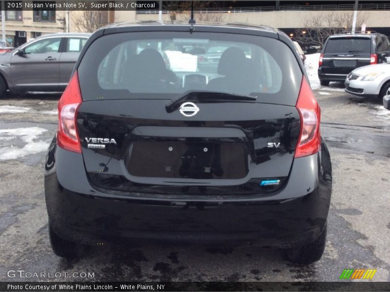Super Black / Charcoal 2015 Nissan Versa Note SV