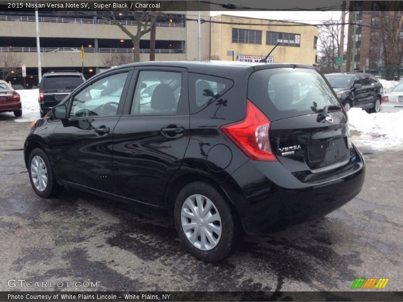 Super Black / Charcoal 2015 Nissan Versa Note SV