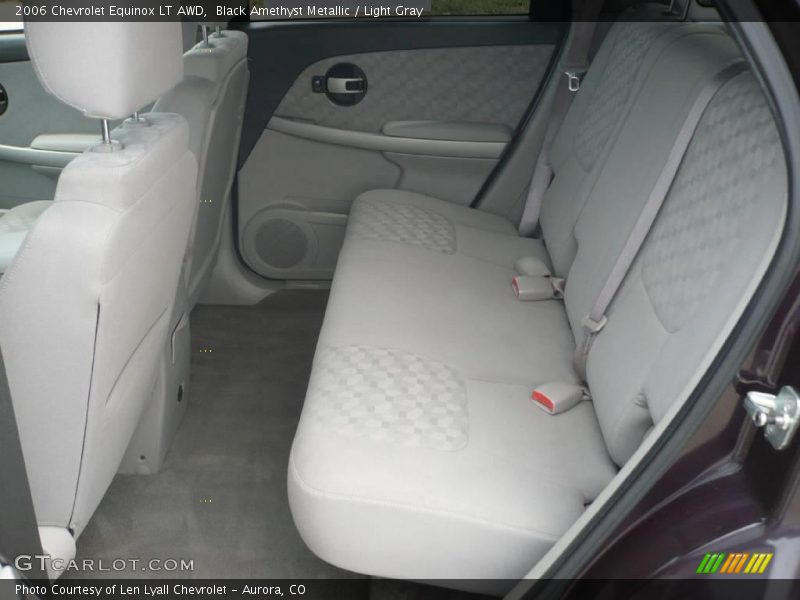Black Amethyst Metallic / Light Gray 2006 Chevrolet Equinox LT AWD