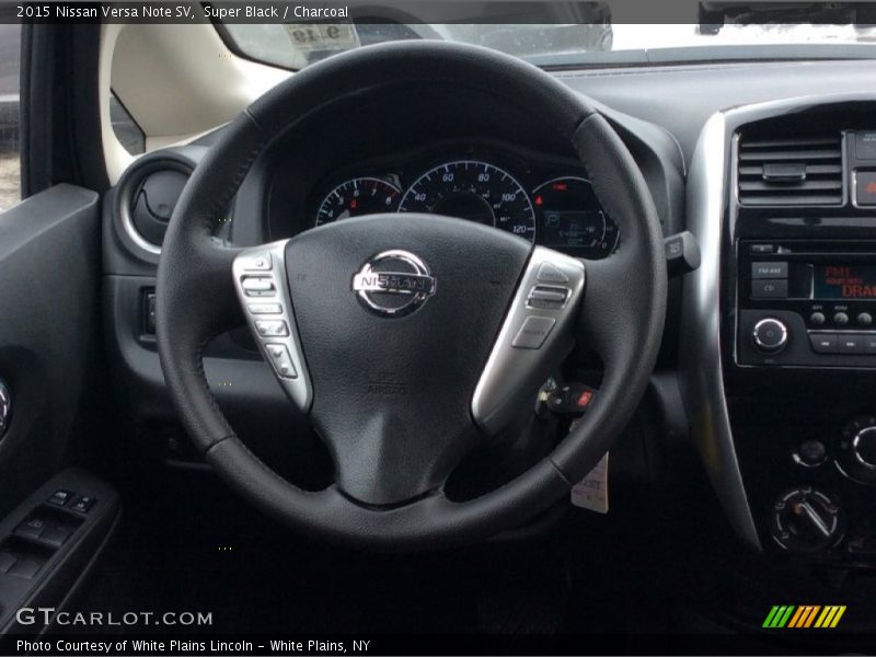 Super Black / Charcoal 2015 Nissan Versa Note SV