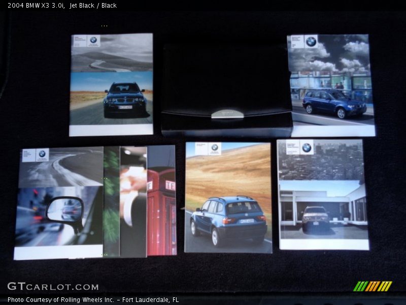 Jet Black / Black 2004 BMW X3 3.0i