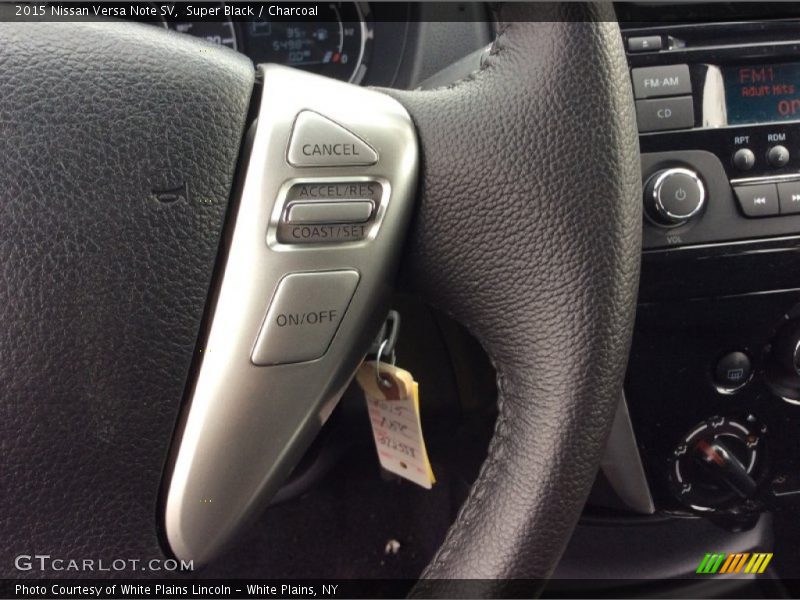 Super Black / Charcoal 2015 Nissan Versa Note SV