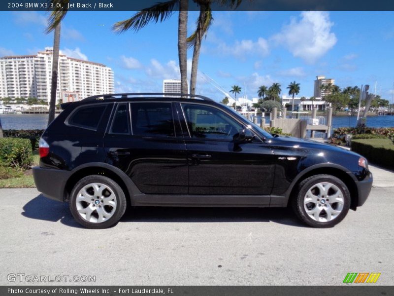 Jet Black / Black 2004 BMW X3 3.0i