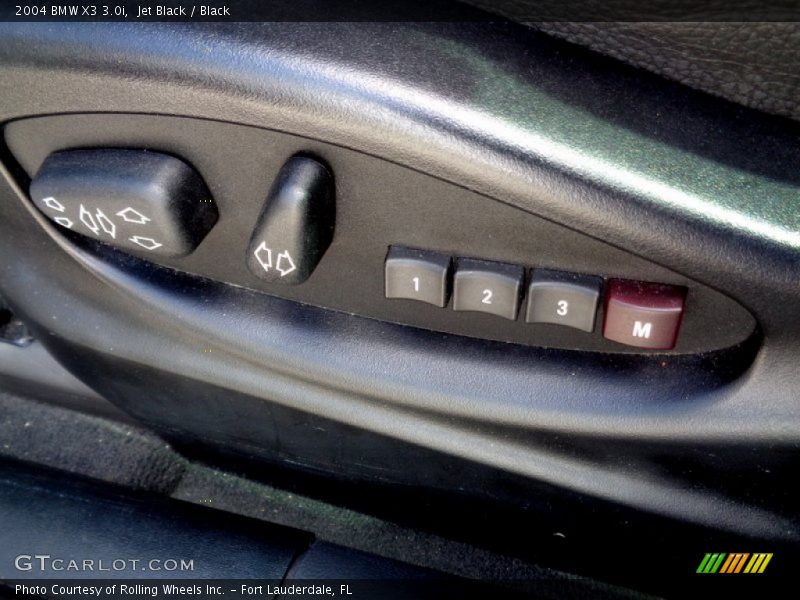 Controls of 2004 X3 3.0i
