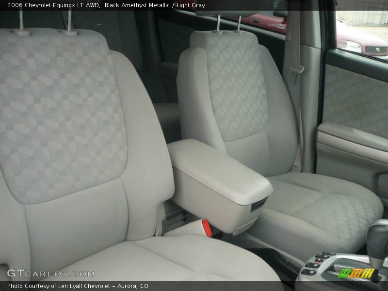 Black Amethyst Metallic / Light Gray 2006 Chevrolet Equinox LT AWD