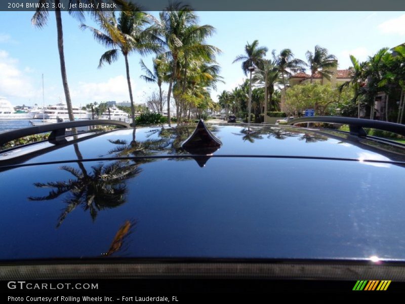 Jet Black / Black 2004 BMW X3 3.0i