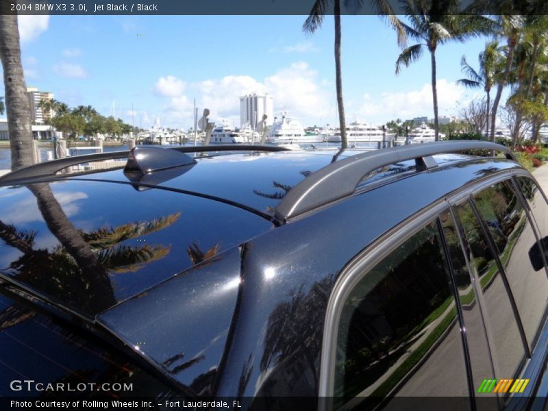 Jet Black / Black 2004 BMW X3 3.0i