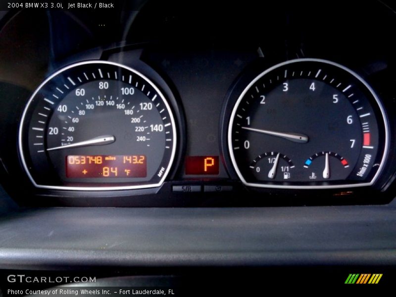  2004 X3 3.0i 3.0i Gauges