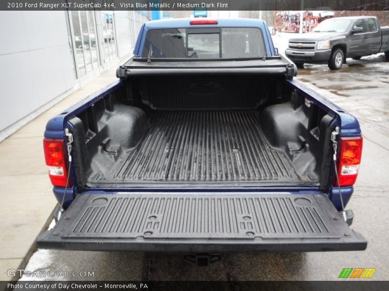 Vista Blue Metallic / Medium Dark Flint 2010 Ford Ranger XLT SuperCab 4x4