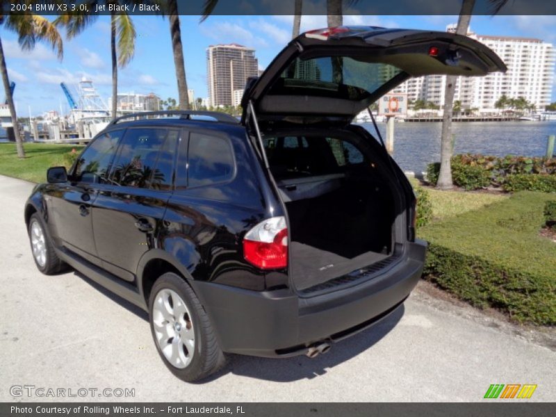 Jet Black / Black 2004 BMW X3 3.0i