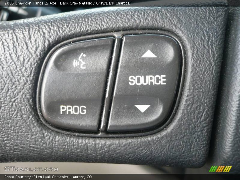 Dark Gray Metallic / Gray/Dark Charcoal 2005 Chevrolet Tahoe LS 4x4