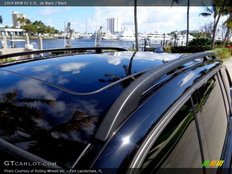 Jet Black / Black 2004 BMW X3 3.0i