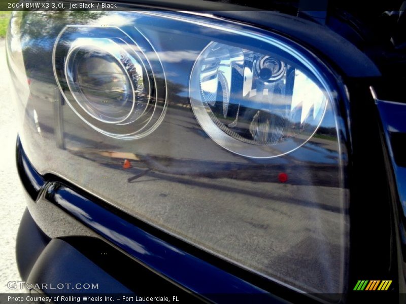 Jet Black / Black 2004 BMW X3 3.0i