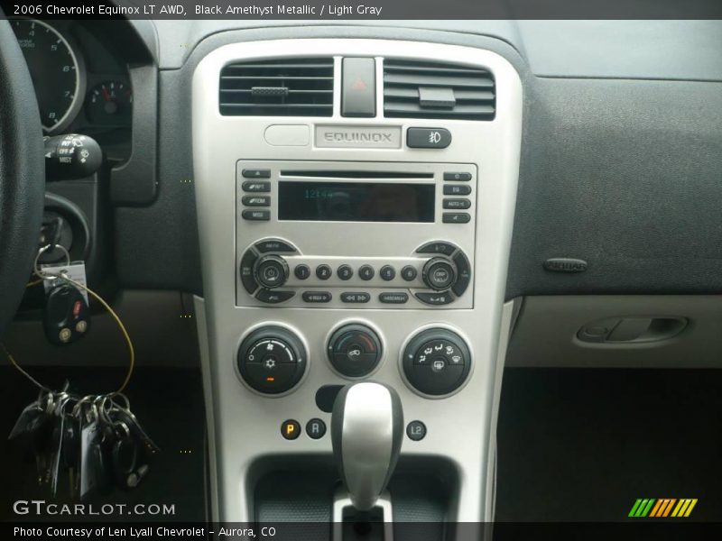 Black Amethyst Metallic / Light Gray 2006 Chevrolet Equinox LT AWD